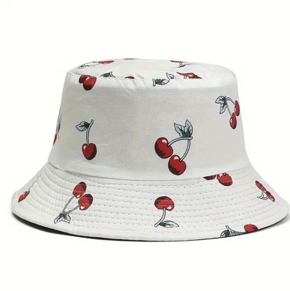 Unisex Reversible Polyester Bucket Hat🍒🍒 - Picture 3 of 11